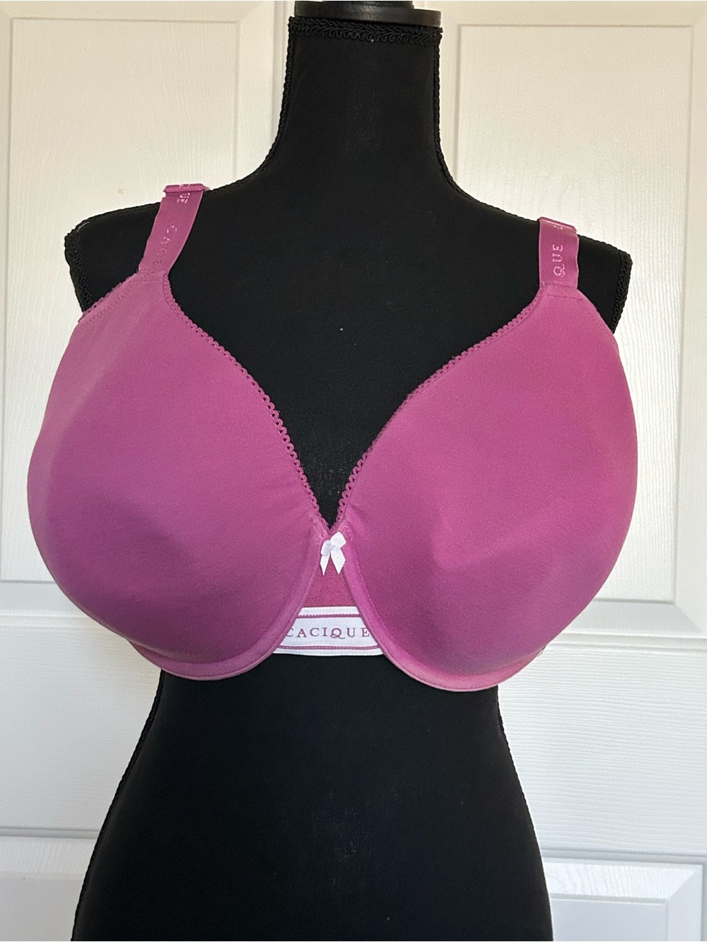Cacique Raspberry Molded Underwire Bra